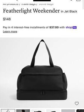 Brand new Away weekender